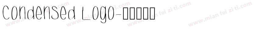 Condensed Logo字体转换